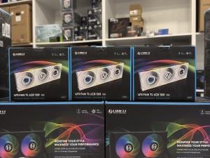 Lian Li UNI FAN TL LCD 120 RGB White 3 pack
