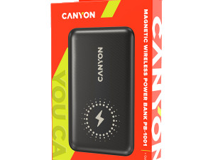 CANYON PB-1001 18W Magnet wireless powerbank 10000mAh