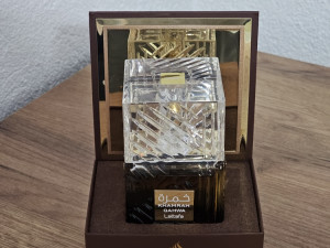 Lattafa Khamrah Qahwa 75ml ostatak u boci full prezentacija