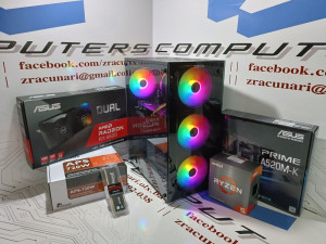 RYZEN 5 5500/RX 6600 ASUS/1TB SSD/16GB 3200Mhz