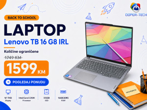 Laptop Lenovo TB 16 G8 IRL; Intel Core 5 210H; 512/16GB DOPER B2S