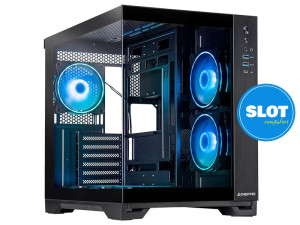 Chieftec Visio Dual Case 6x120mm A-RGB ATX Temepered GM-30B-TG-OP