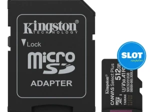 Kingston MicroSD Canvas Select Plus Memory Card 512GB A1 Class10
