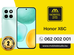 Honor X6C 6/128GB (Gratis Slušalice)