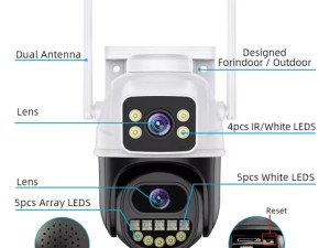 WIFI PAMETNA KAMERA 2U1 VANJSKA Mostar ICSEE