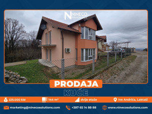KUĆA - LAKTAŠI - 144 m2