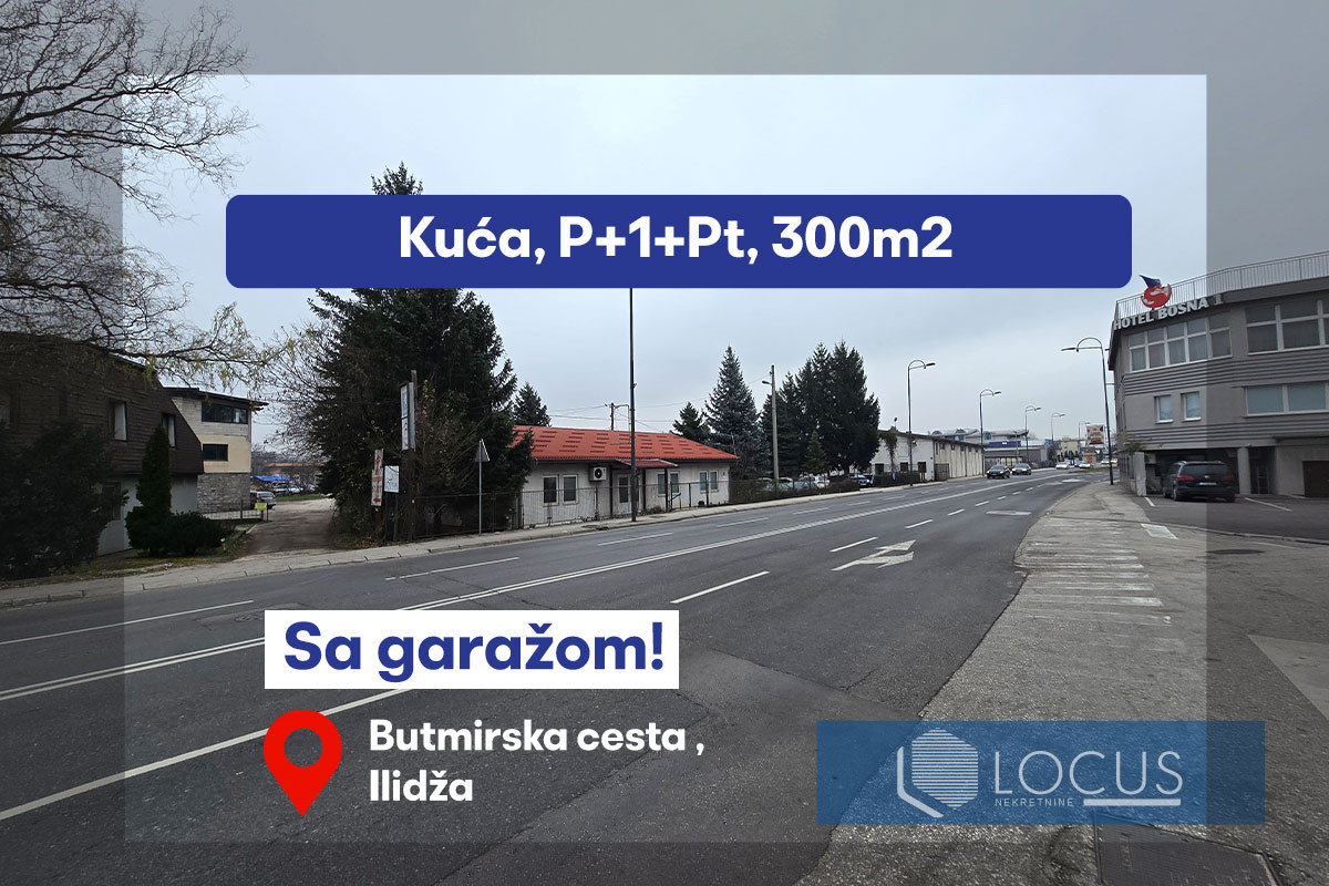LOCUS prodaje: TOP LOKACIJA!!! Kuća u centru Ilidže