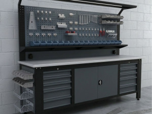 Metalni radni stol Nano-Bodur (NO:31)