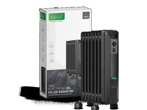 Uljni radijator crni Green Tech 1500W GH-80-7