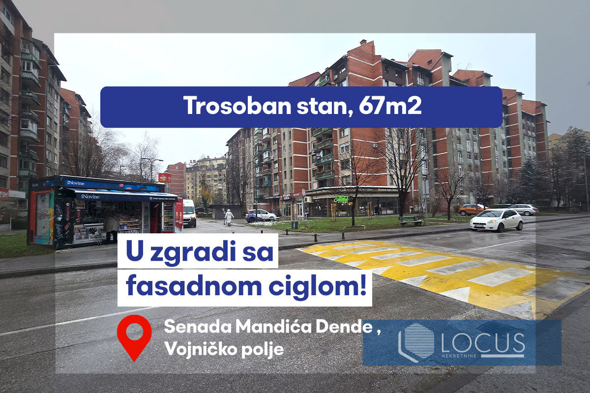 LOCUS: Trosoban stan, Vojničko Polje, Novi Grad