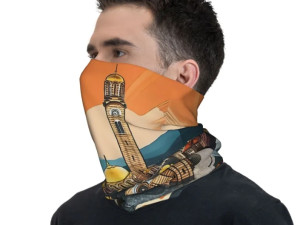 Bandana marama sa motivom Hrama Hrista Spasitelja BANJA LUKA