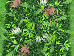 Zeleni Zid 1x1m Umjetno Zelenilo Alba