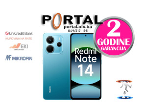 Xiaomi Redmi Note 14 - 6 GB RAM / 128 GB - NOVO - 2g garancija
