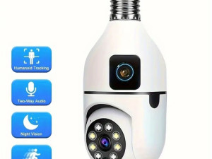 Kamera Wi-Fi sijalica sa dvije kamere video nadzor