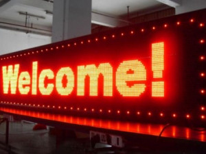 LED REKLAMA Reklama 170 x 40 Vanjska CRVENA