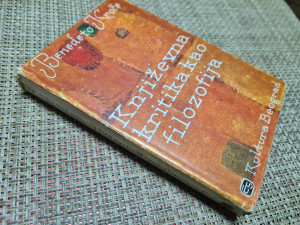 Književna kritika kao filozofija, Benedeto Kroče