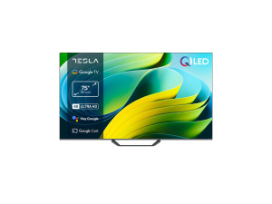 TESLA SMART TV QLED 75" Q75E655GUS 4K UHD Google TV