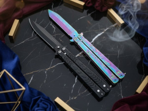 Leptir noz tantno crni / fade cs2