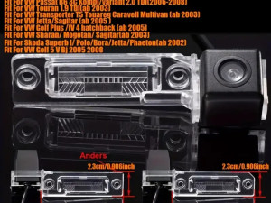 Rikverc kamera vw skoda