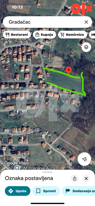 ATRAKTIVNO Zemljište za Urbanu Vilu  1200m2 INTIMA MIRNA LOKACIJA