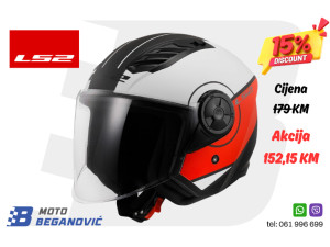 LS2 AIRFLOW II Kaciga za Motor / Skuter veličina XL