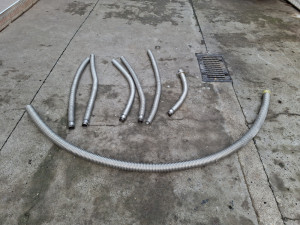 Spiralne cijevi inox za gorivo dovod odvod