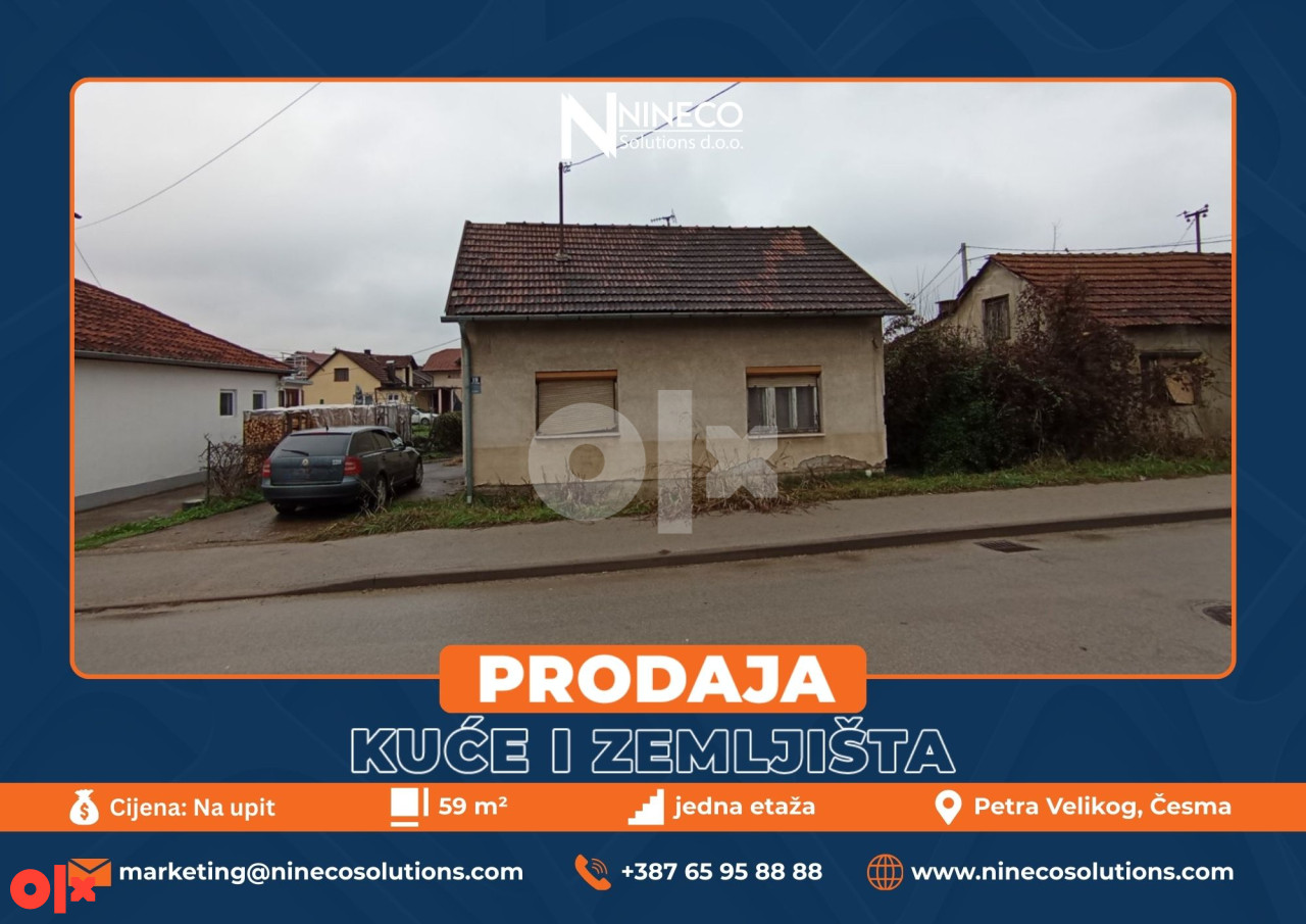 ZEMLJIŠTE I KUĆA - ČESMA - BANJA LUKA