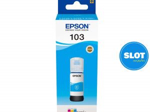 Tinta EPSON EcoTank 103 Cyan C13T00S24A