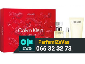 Calvin Klein Eternity 100ml EDP + 10ml EDP + 100ml BL