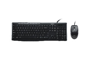 Logitech tastatura i mis MK200