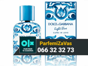 Dolce & Gabbana Light Blue Capri In Love 100ml EDP Test