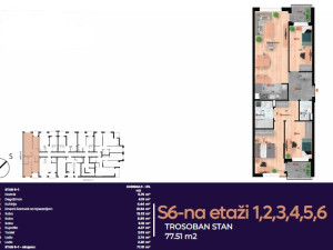 Četverosoban stan 77m2 Budžak Banja Luka photo 4