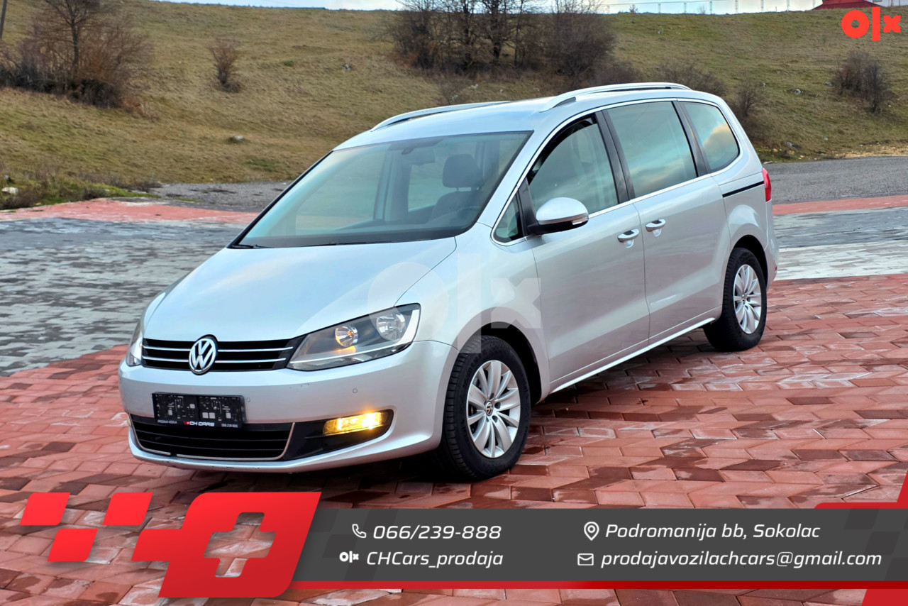 VW Sharan 2.0TDI 103KW DSG Automatik 7 Sjedista