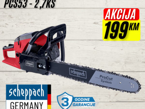 Motorka SCHEPPACH PCS53 / Motorna pila sepac 2,7KS