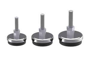 Kromirane metalne noge / ALU profil / CNC / krom hromirana