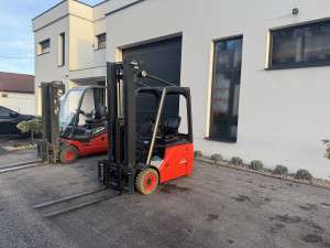 Linde E14 elektro viljuškar, viličar 1,2 tone