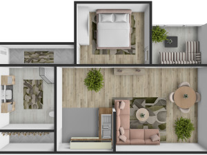 Stan Istočno Sarajevo 52m2 NOVA DOBRINJA