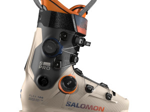 Ski pancerice SALOMON S PRO Supra Dual Boa 120 Humus Black