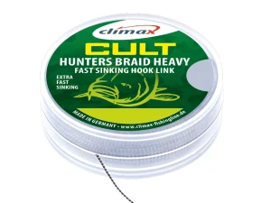 CLIMAX CULT CARP HEAVY HUNTERS BRAID 20m WEED 20 lb