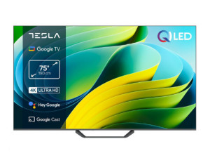 TESLA Smart Google 4K TV 75" QLED Q75E655GUS