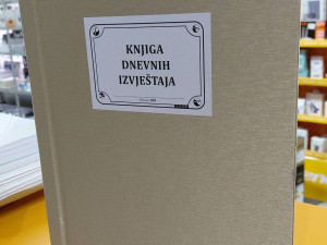 Knjiga Dnevnih izvješća za kasu