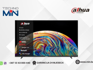 Televizor Dahua LTV43-SA400 43" 4K UHD LED, Android (Smart TV)