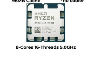 AMD Ryzen 7 7800X3D 16x4.2-5.0GHz Tray AM5