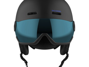 Dječija Ski kaciga SALOMON Orka Visor Black Universal FLS Blue