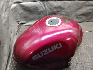 Suzuki gsx 600f, 750f, 600, 750 tank, rezervoar s ključem, 98-06