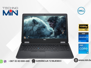 Dell Latitude E5570 15.6" IPS, i5-6200U, 8GB RAM, 256GB SSD