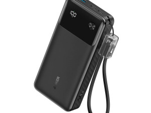 Anker Powerbank 20000 mAh, 30W sa kablom, crni