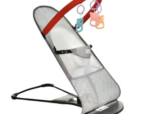 GIGA.BA BABY BOUNCER LJULJACKA ZA BEBE BEBU BJORN SIV