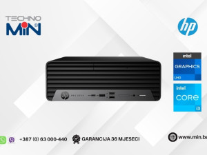 HP Pro SFF 400 G9 - Core i3-13100, 8GB RAM, 256GB SSD