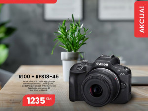 Fotoaparat CANON R100 + RFS18-45